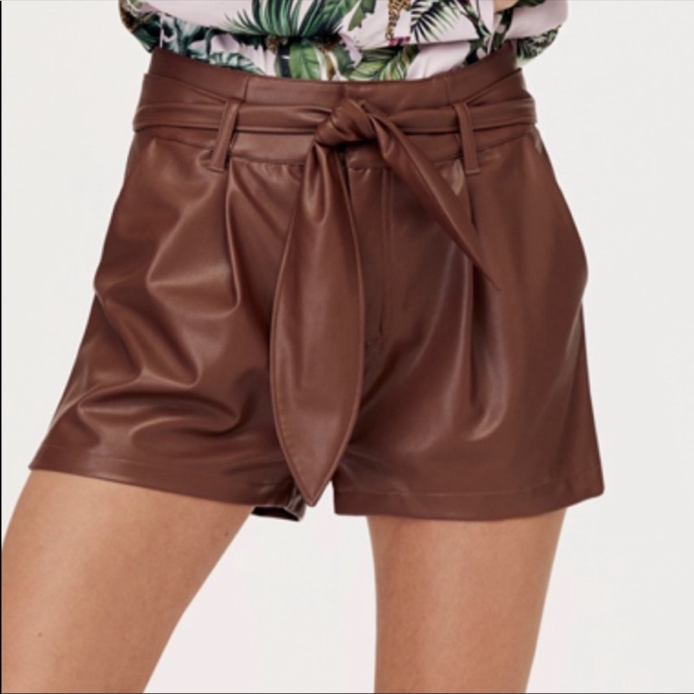 Leather Shorts
